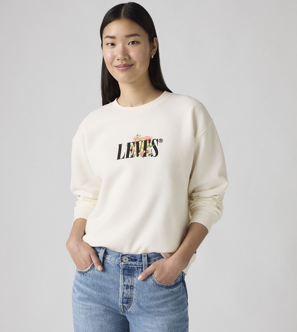 Everyday Logo Printed Sweatshirt
