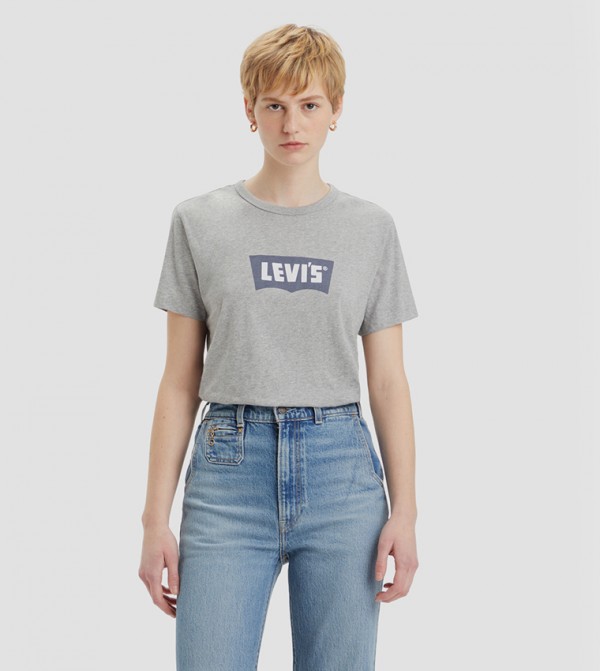Logo Printed Short Sleeves T-Shirt