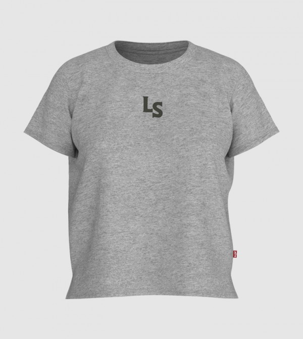 Monogram Detail Short Sleeves T-Shirt