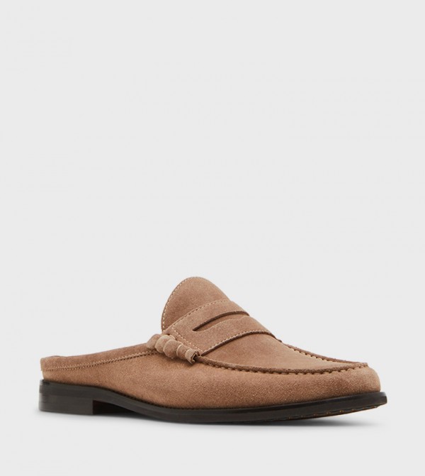 ABBOTT Solid Loafer Mules