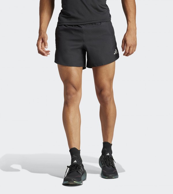 RUN IT Logo Print Active Shorts