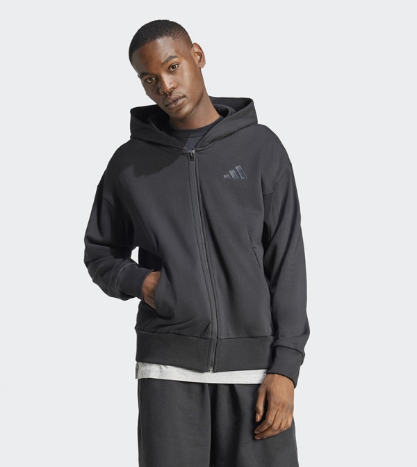 ALL SZN French Terry Full-Zip Hooded Jacket