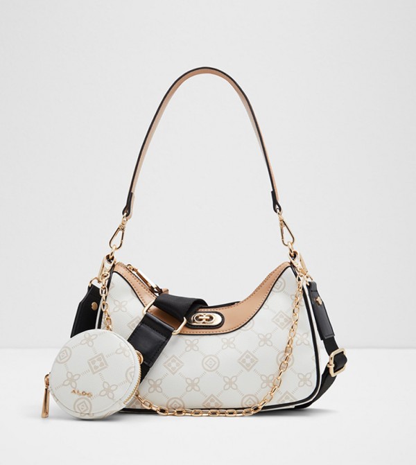 ADANAVER Quilted Shoulder Bag with Pouch
