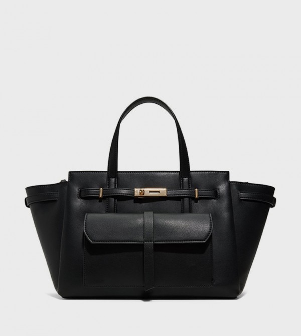 ADDELLE Textured Satchel Bag