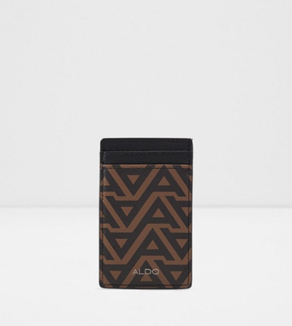 ADRIK Monogram Patterned Card Holder