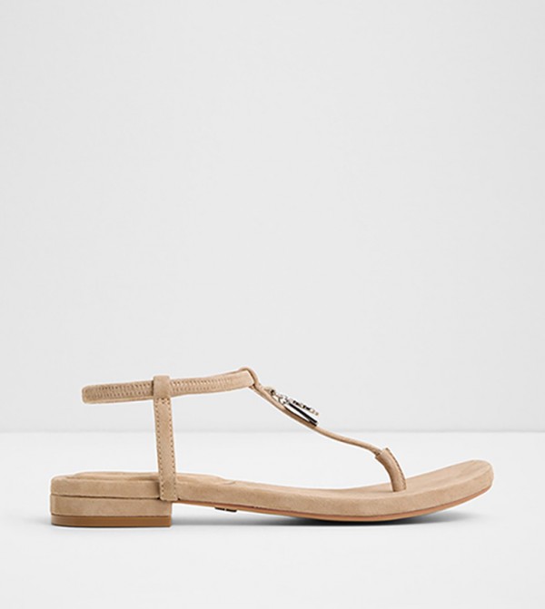 ADWELAHAR T-Strap Flat Sandals