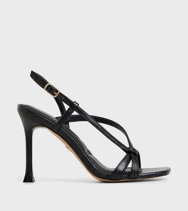 AELARA Strappy Heeled Sandals
