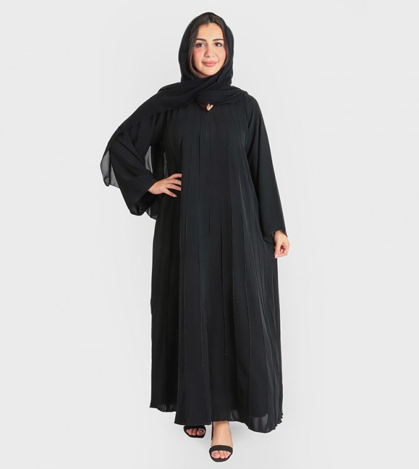 Embellished Long Sleeves Abaya