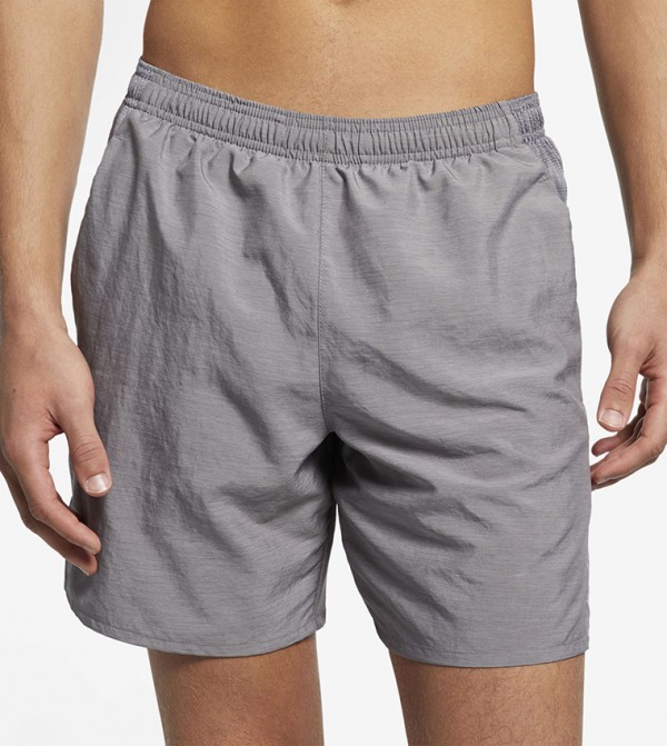 Buy Nike Logo Printed Shorts In Grey 6thStreet Bahrain