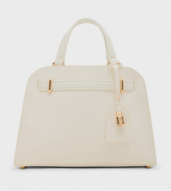 Textured Satchel Bag
