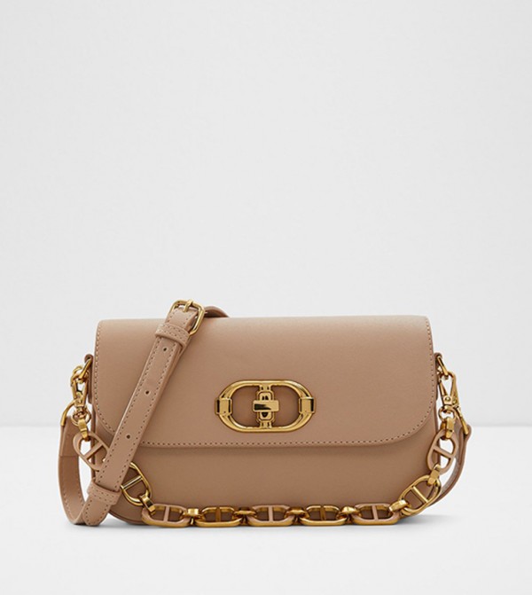 ALANNON Twist Lock Crossbody Bag