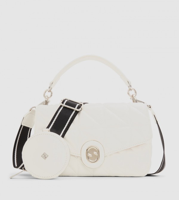 ALBODANTEN Quilted Top Handle Bag