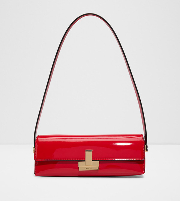 ALESSIANA Glossy Shoulder Bag