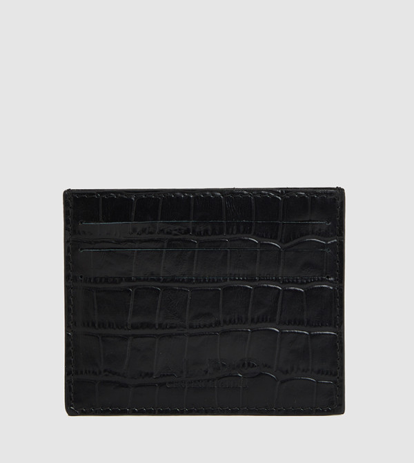 ALCHGWP Textured Logo Detail Card Holder