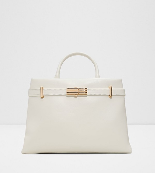 ALICIE Textured Satchel Bag