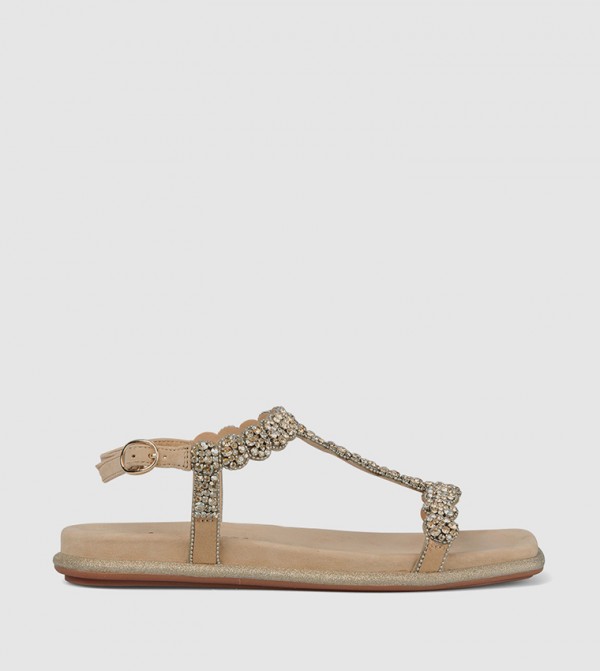 Dune flat sale sparkly sandals