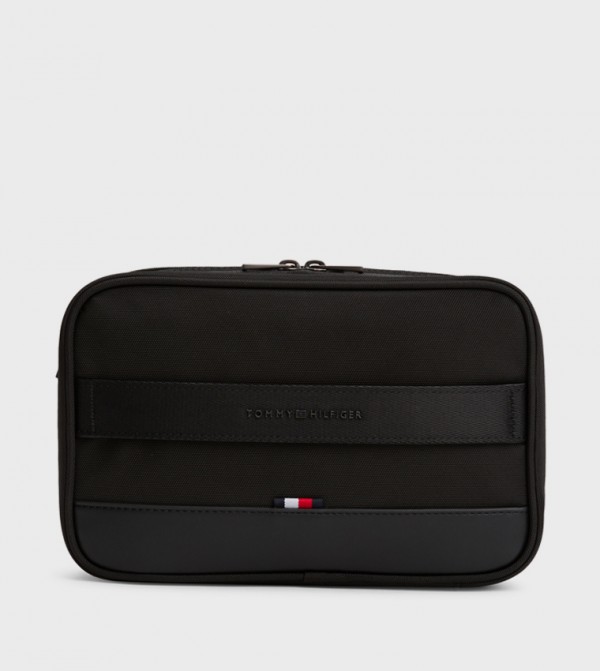 Logo Detail Toiletry Bag