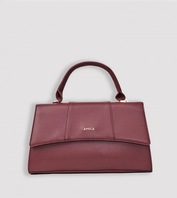 Solana Metal Accent Hourglass Mini Bag