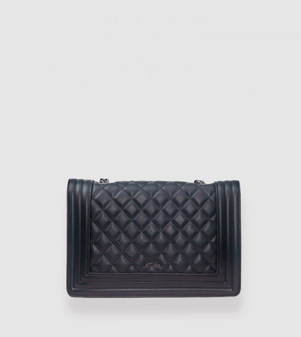 Erica Classic Diamond Quilted Crossbody Bag