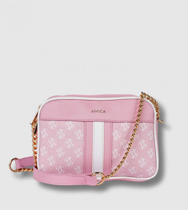 LOIS Monogram Crossbody Bag