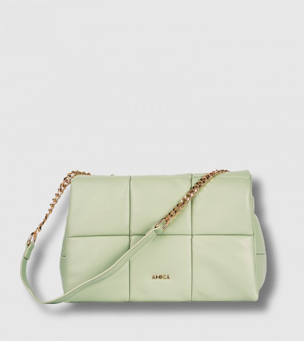 STELLA Quilted Shoulder Bag