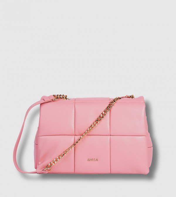 STELLA Quilted Shoulder Bag