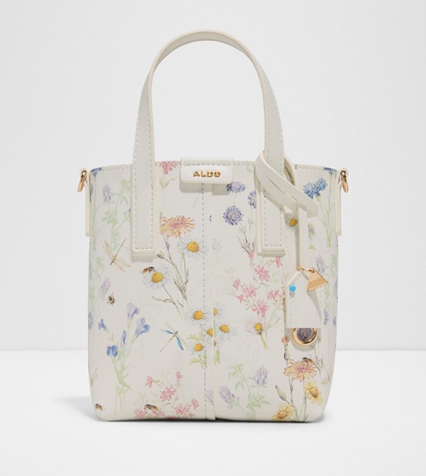 AMELINA Floral Printed Mini Tote Bag