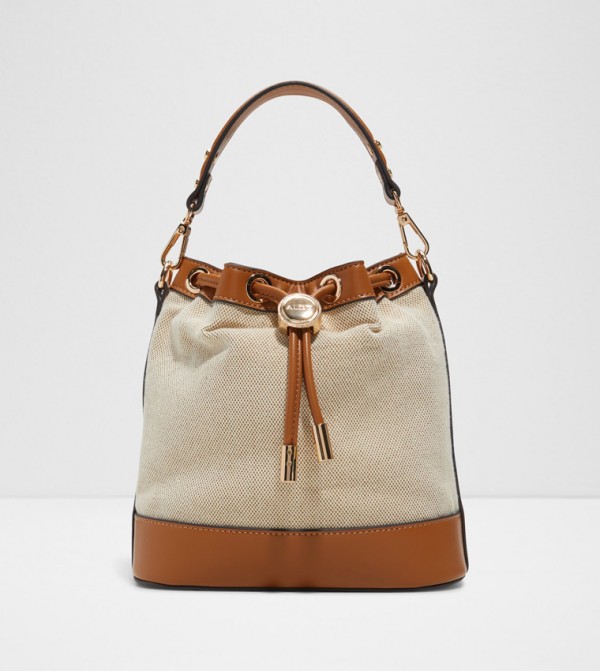 ANNALANY Color Block Bucket Bag
