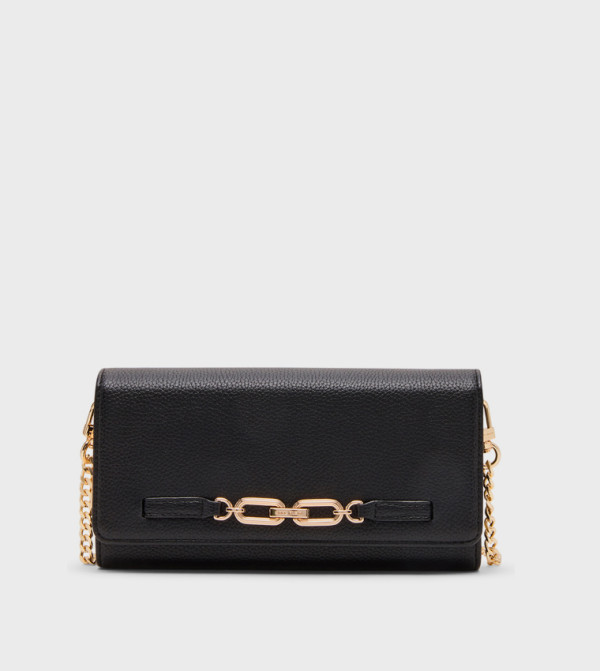 Metal Detail Long Wallet Bag