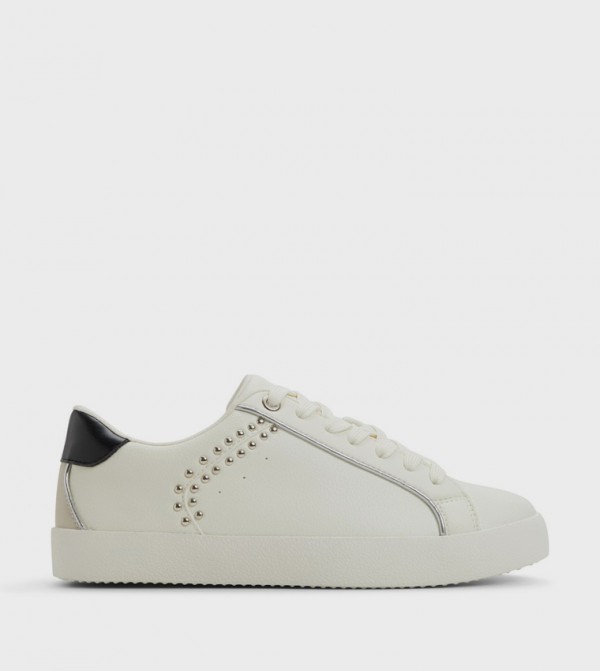 ANNIK Studded Lace-Up Sneakers