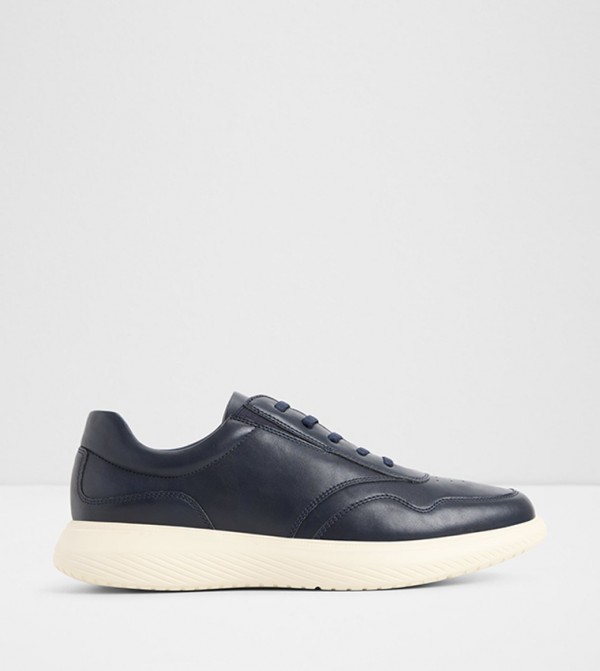 ANTLEY Solid Lace-Up Sneakers