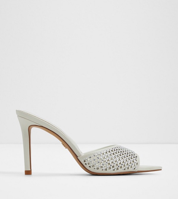 ANYABRILDEN Embellished Heeled Sandals