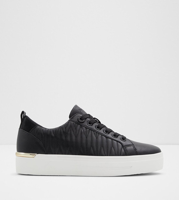 APPIER Textured Lace-Up Sneakers
