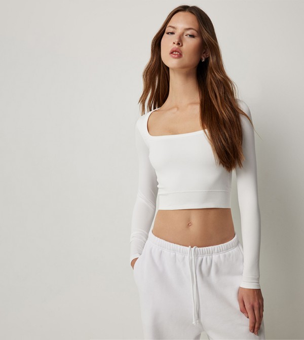 Seamless Cropped T-Shirt