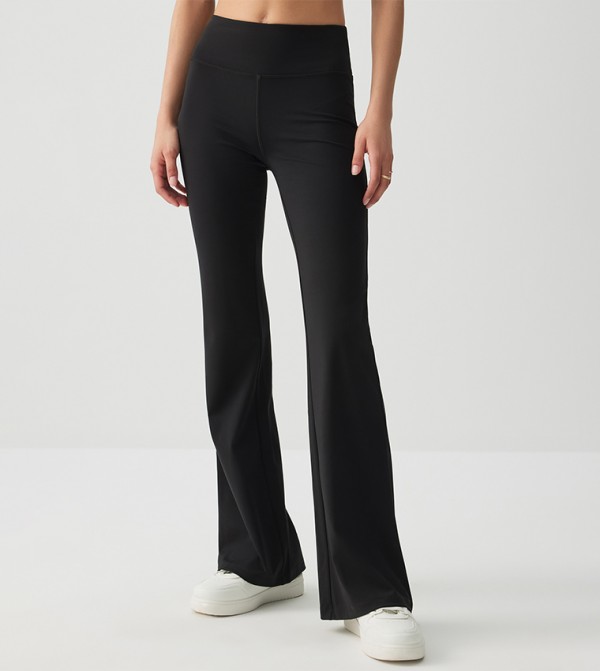 High Rise Flared Leggings