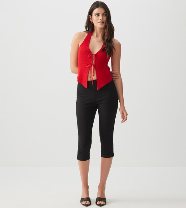 Solid High Rise Capri