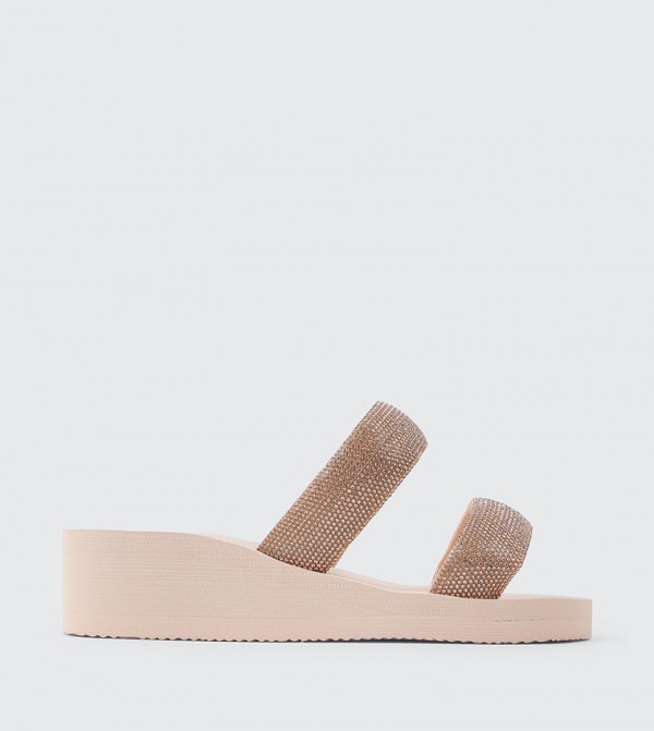 Embellished Platform Sandals