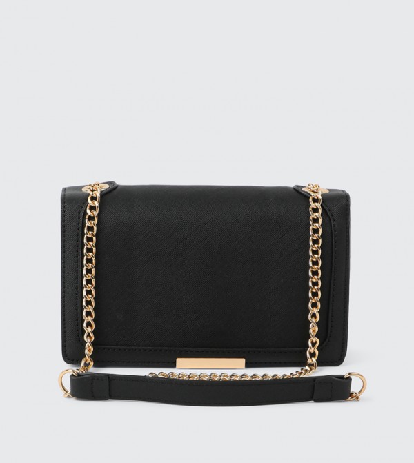 Textured Convertible Crossbody Bag
