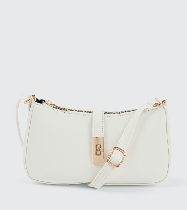 Twist Lock Shoulder Bag