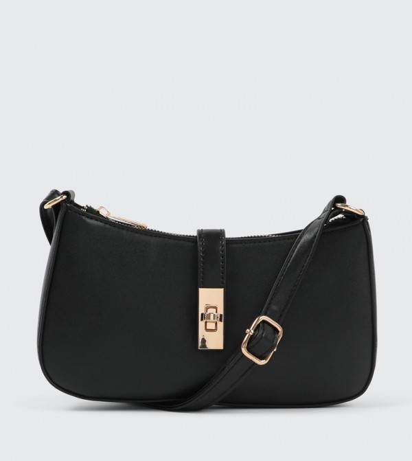 Twist Lock Shoulder Bag