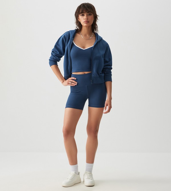 Solid 5" Biker Shorts