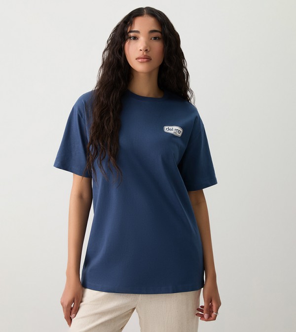Back Printed Short Sleeves T-Shirt