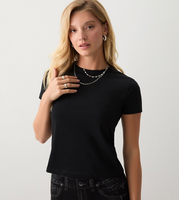 Solid Short Sleeves T-Shirt