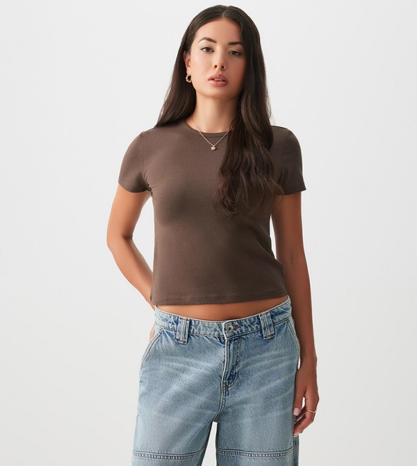 Solid Short Sleeves T-Shirt