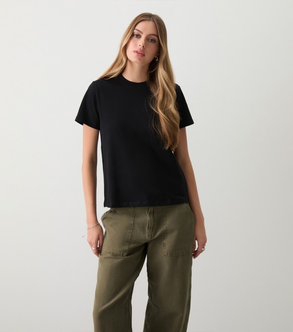 Solid Short Sleeves T-Shirt