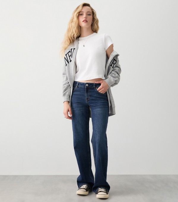 Solid Short Sleeves Crop T-Shirt