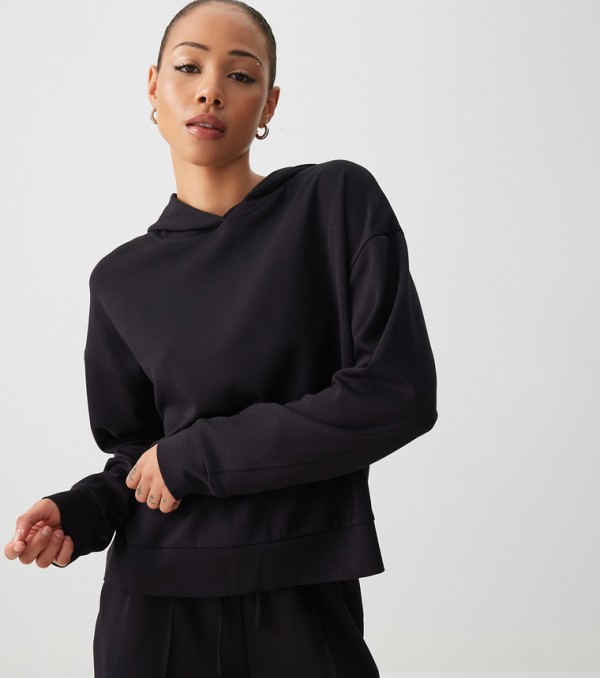 Solid Long Sleeves Hoodie