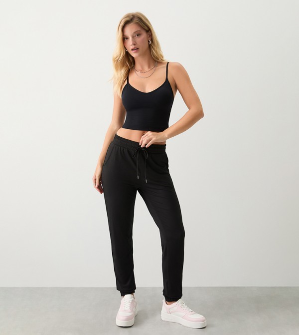 Seamless Strappy Crop Top
