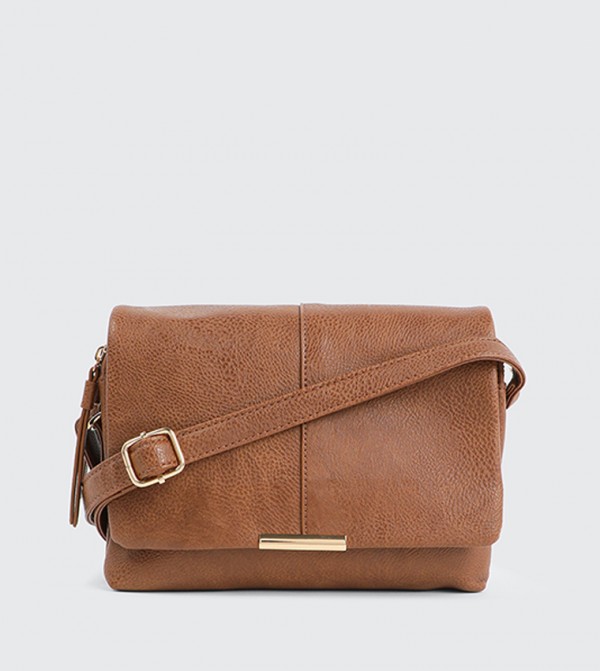 Textured Crossbody Bag