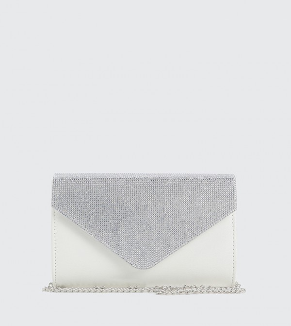 Embellished Envelope Clutch
